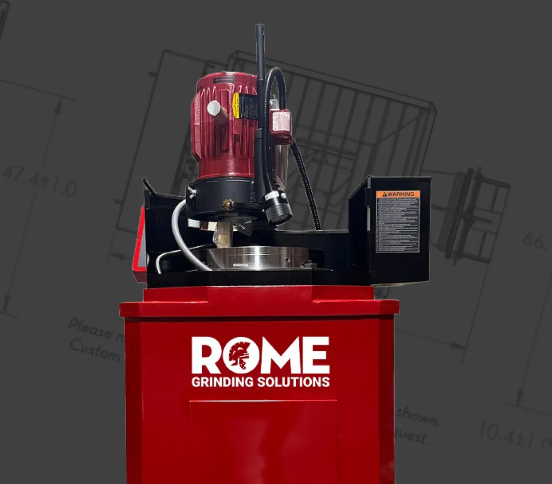 The Titan grinder from Rome Grinding Solutions