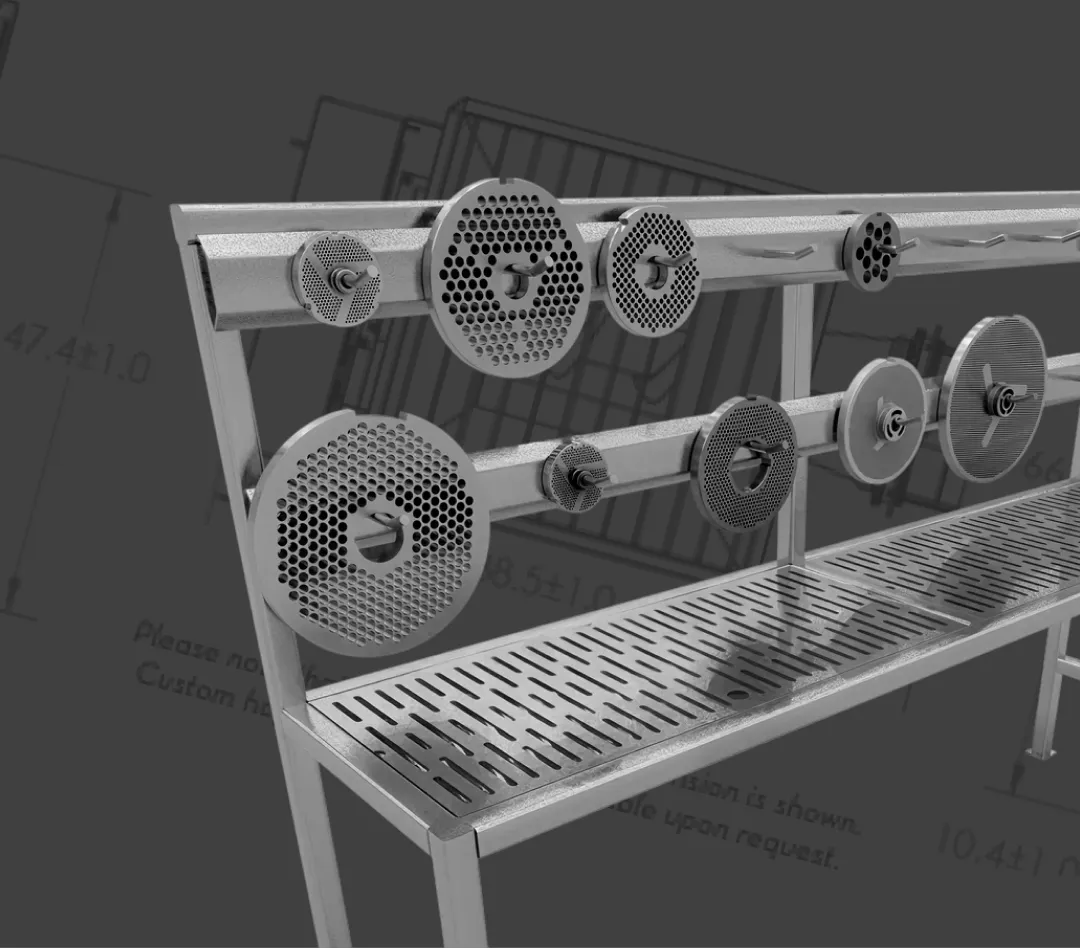 Imagen móvil del héroe de la estación de saneamiento de Roma The Titan grinder from Rome Grinding Solutions